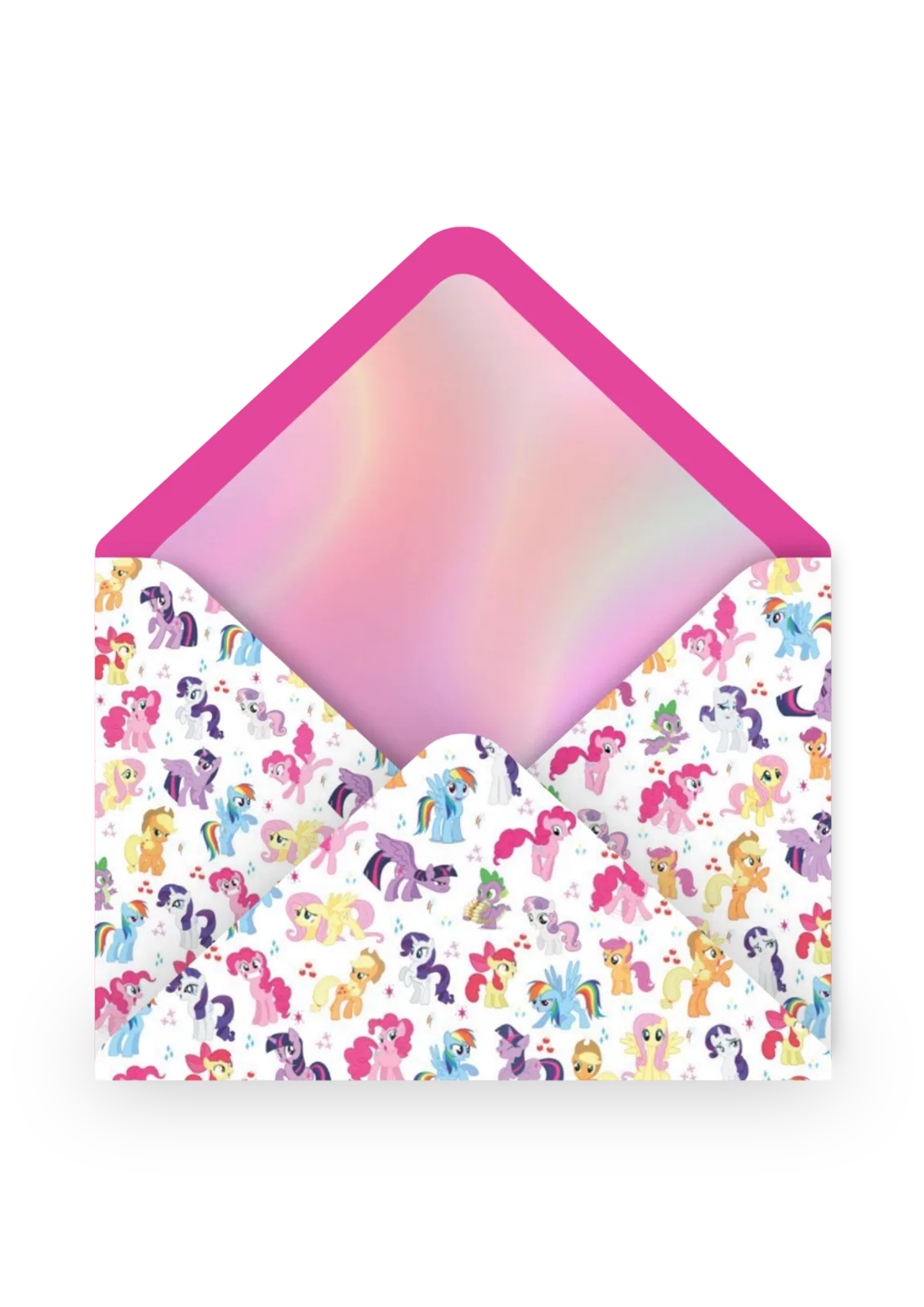 Modèle Mon Petit Poney Arc-en-ciel – Anniversaire fille