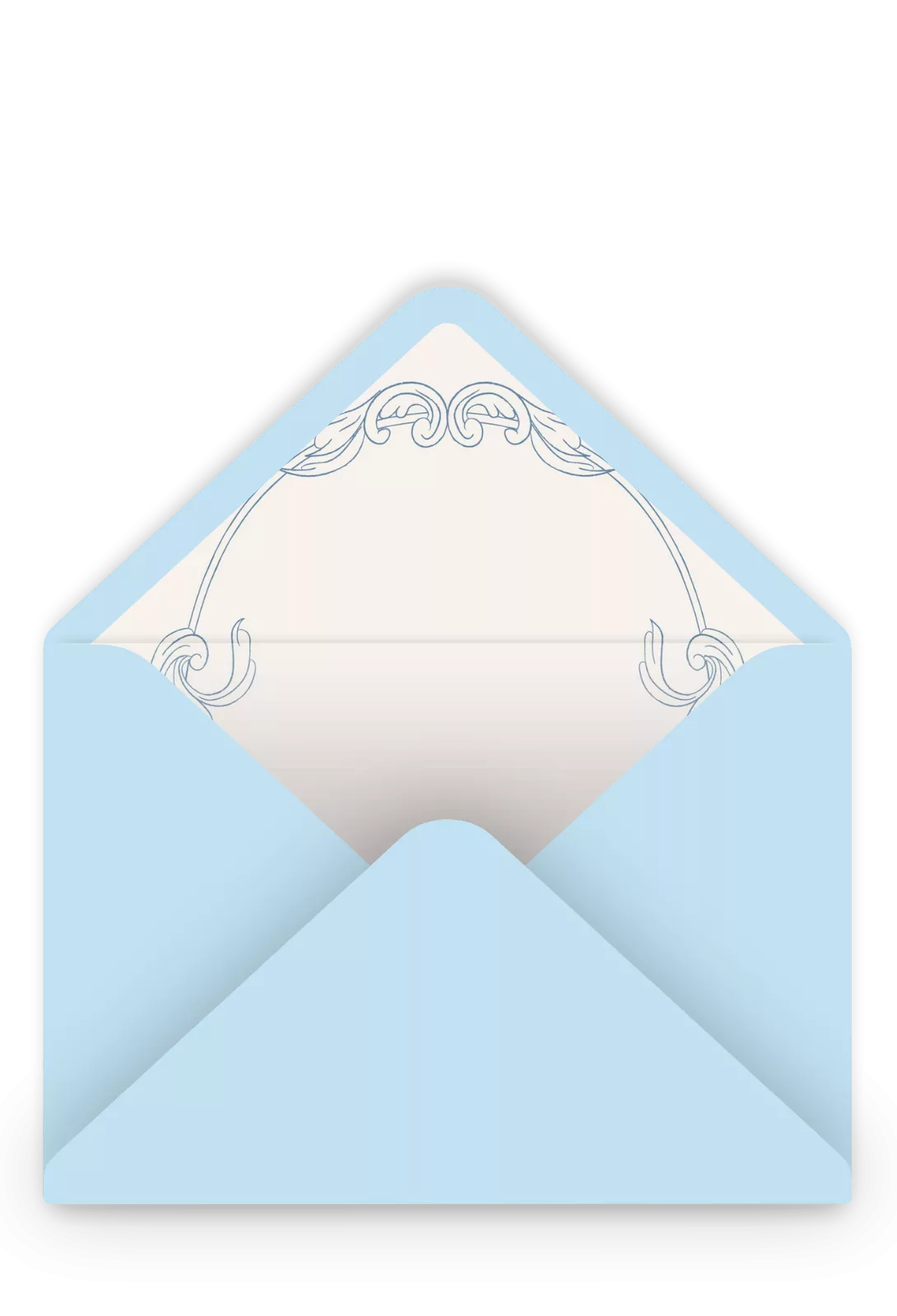 Modèle Arabesques Bleu Ciel – Mariage