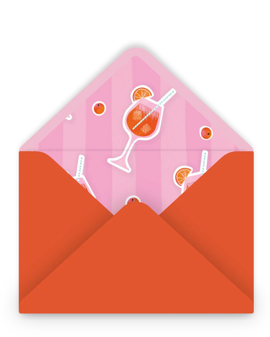 Modèle Cocktails Fleurs Corail – Dîner & soirée
