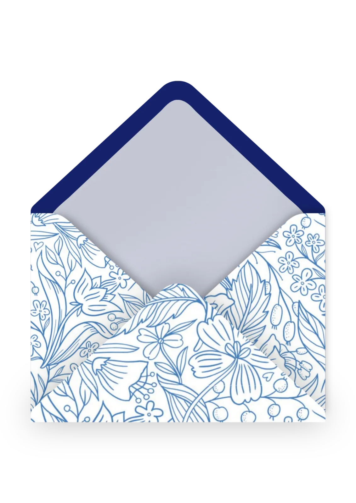 Modèle Papillons Bleu Encre – Mariage