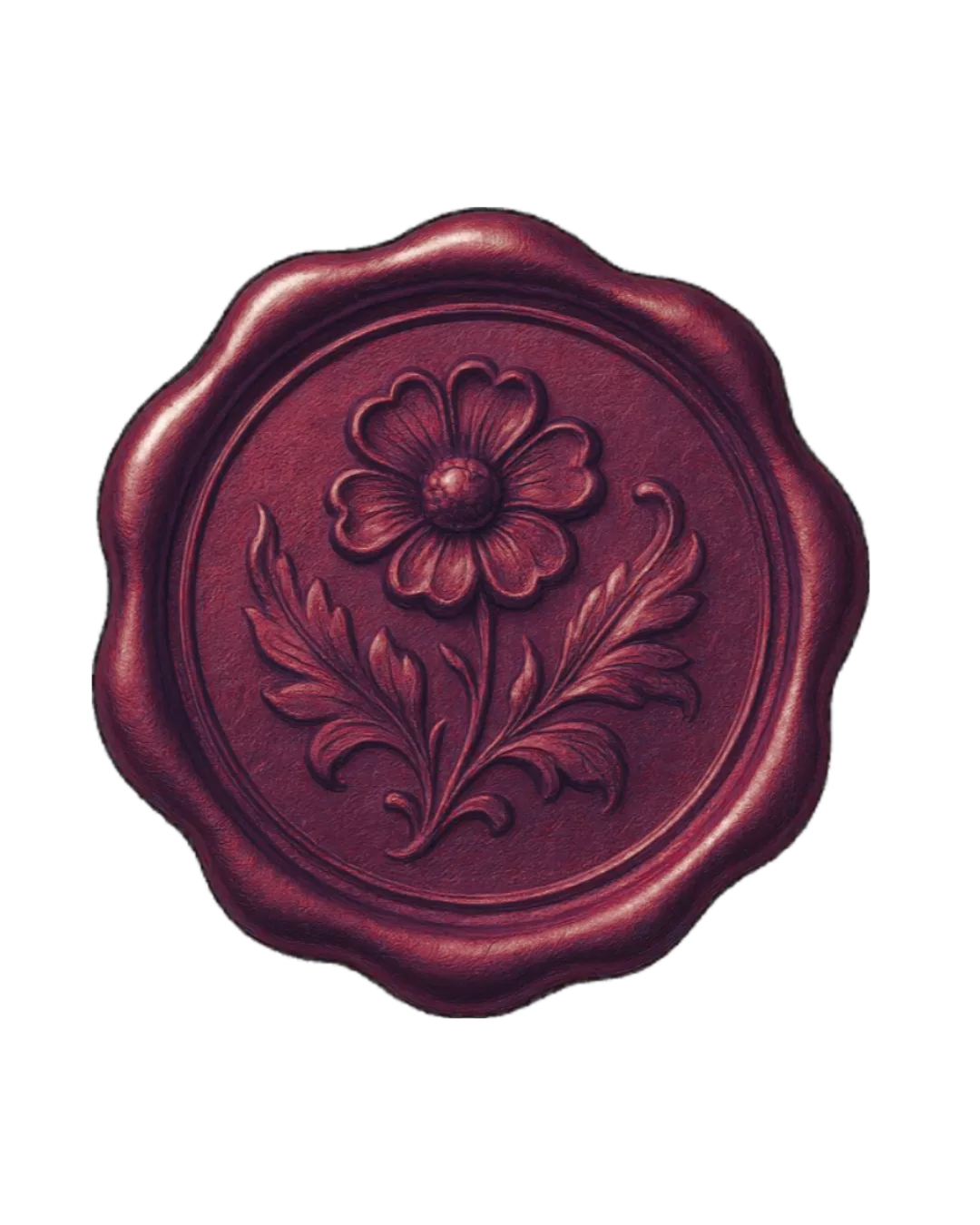 Burgundy sunflower